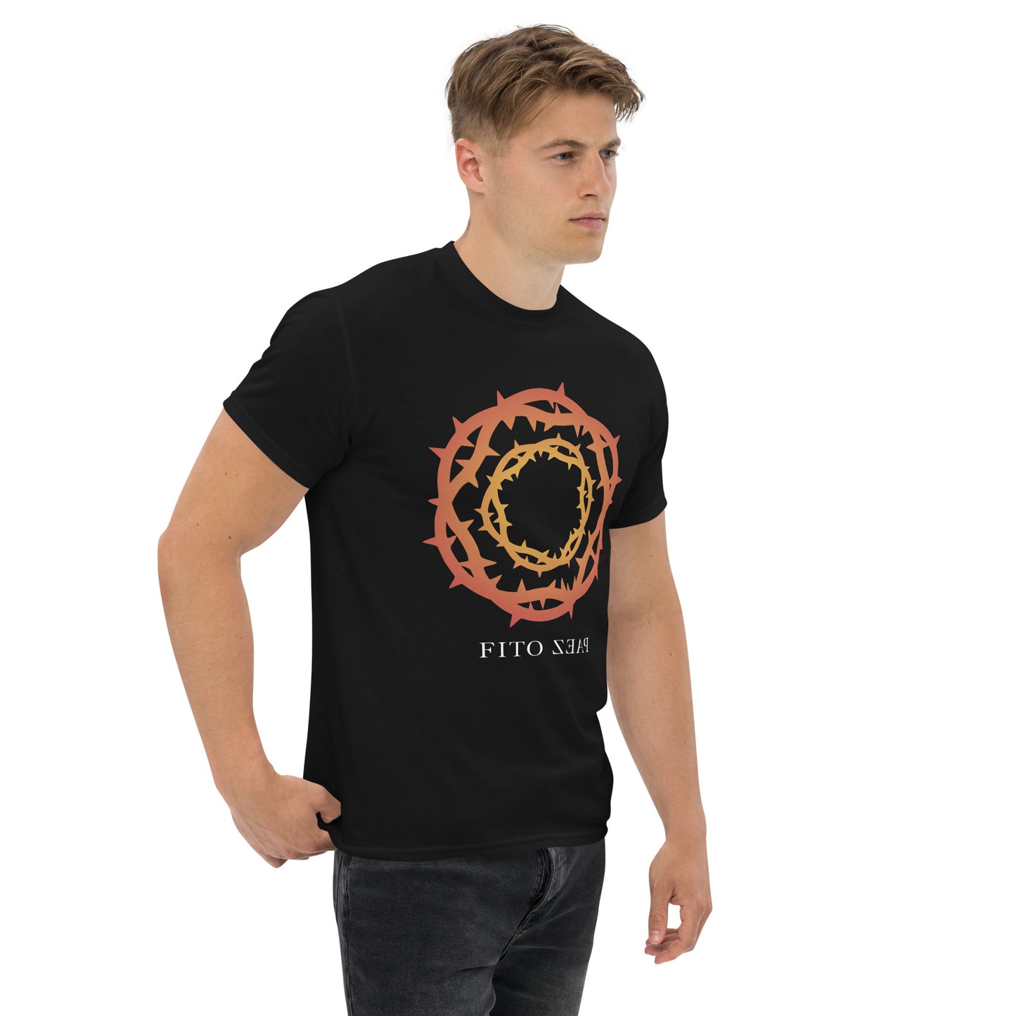 Fito Paez. El Sacrificio. Algodón 100%. Corte Unisex. Negra. CAM2814.