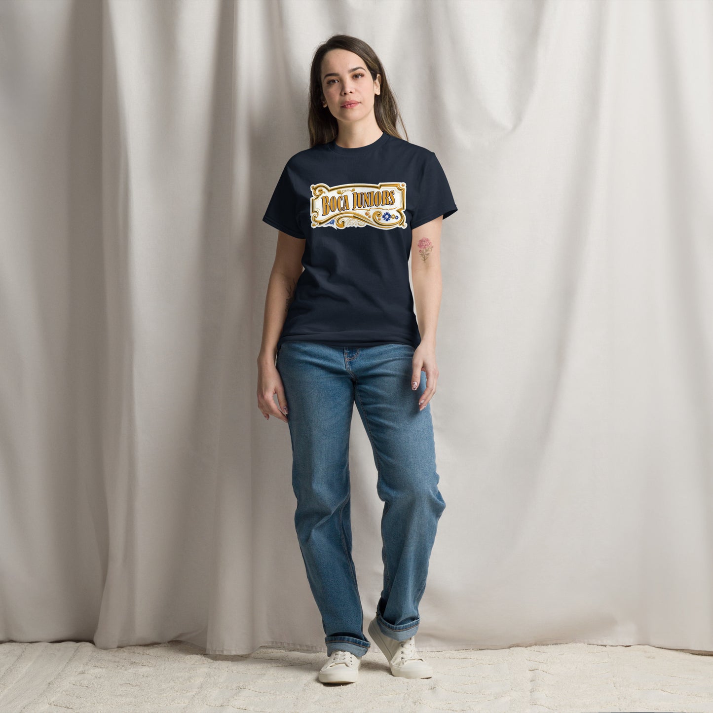 Club Atlético Boca Juniors. CABJ. Algodón 100%. Corte Unisex. CAM1214.