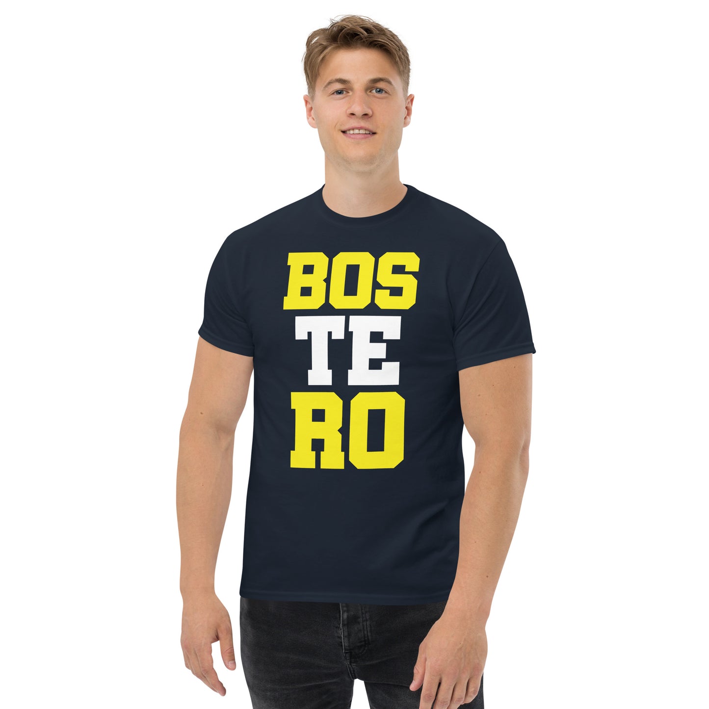 Club Atlético Boca Juniors. CABJ. Algodón 100%. Corte Unisex. Negra o azul. CAM1216.