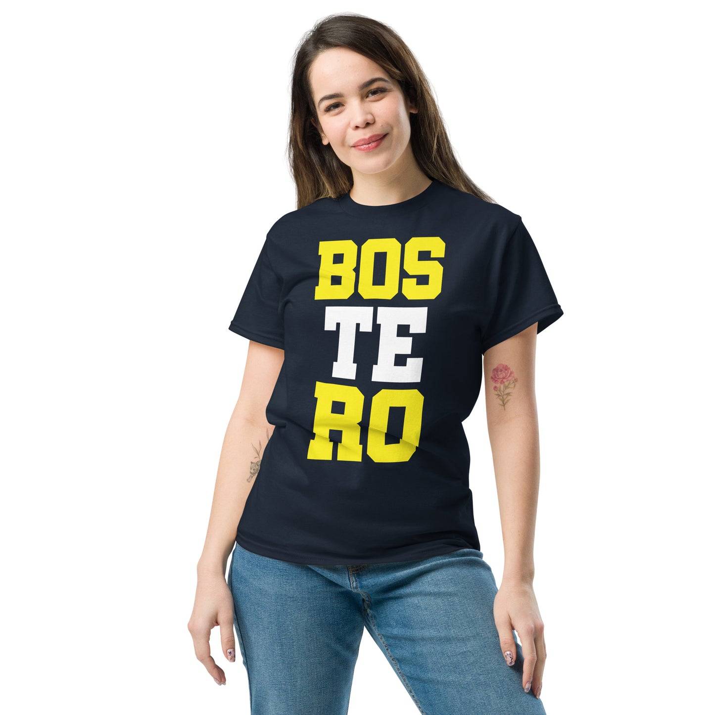 Club Atlético Boca Juniors. CABJ. Algodón 100%. Corte Unisex. Negra o azul. CAM1216.