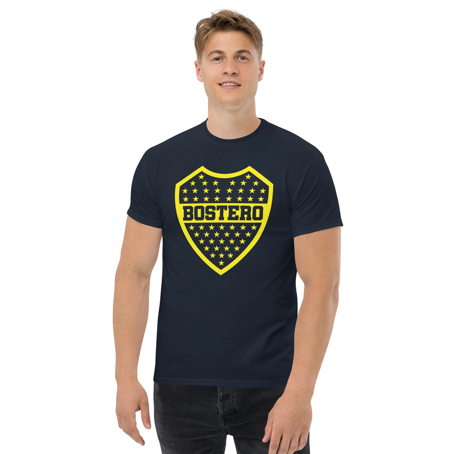 Club Atlético Boca Juniors. CABJ. Algodón 100%. Corte Unisex. Negra o azul. CAM1217.