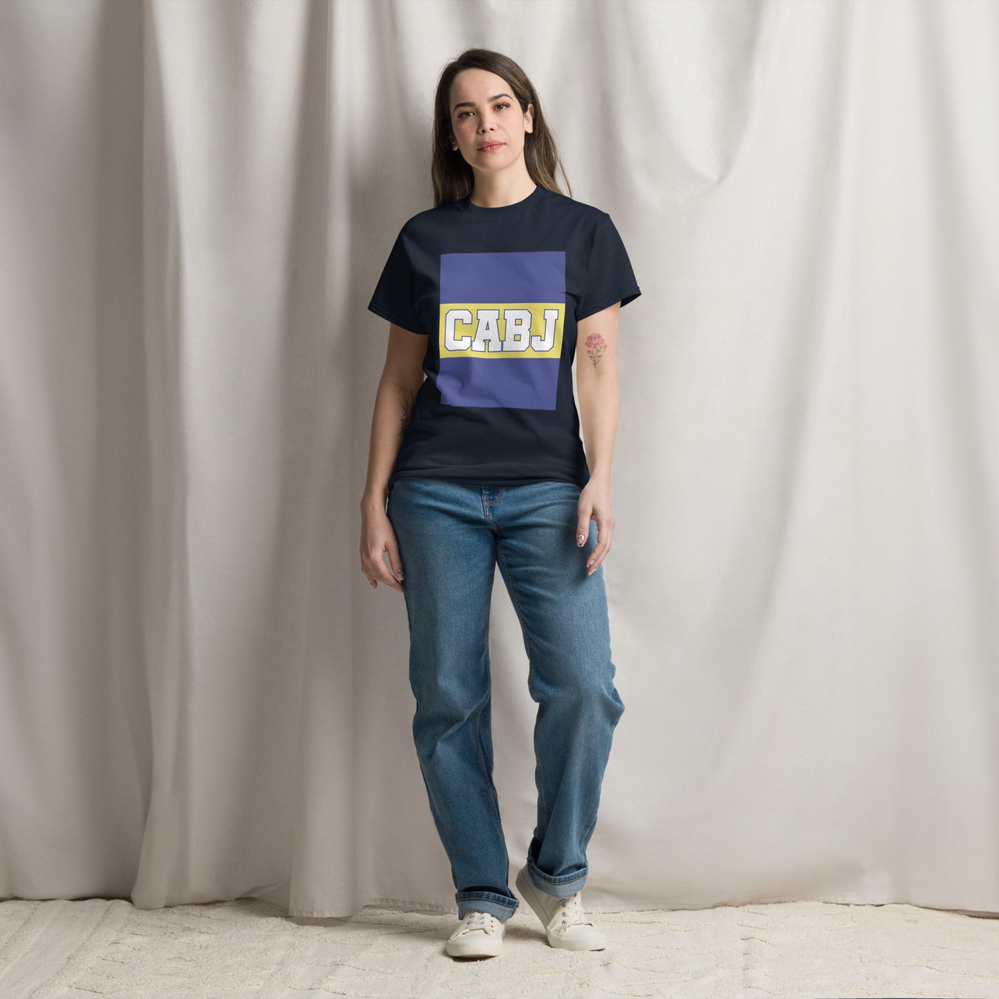 Club Atlético Boca Juniors. CABJ. Algodón 100%. Corte Unisex. CAM1220.