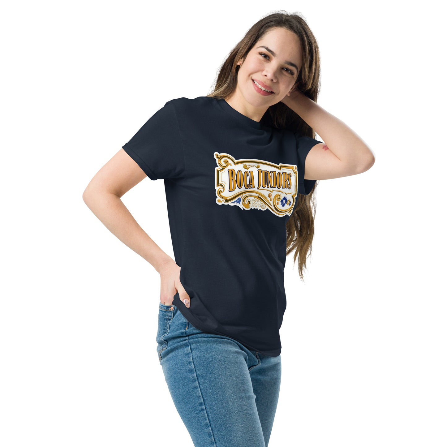 Club Atlético Boca Juniors. CABJ. Algodón 100%. Corte Unisex. CAM1214.