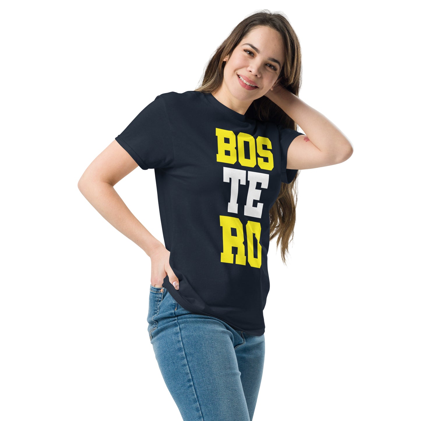 Club Atlético Boca Juniors. CABJ. Algodón 100%. Corte Unisex. Negra o azul. CAM1216.