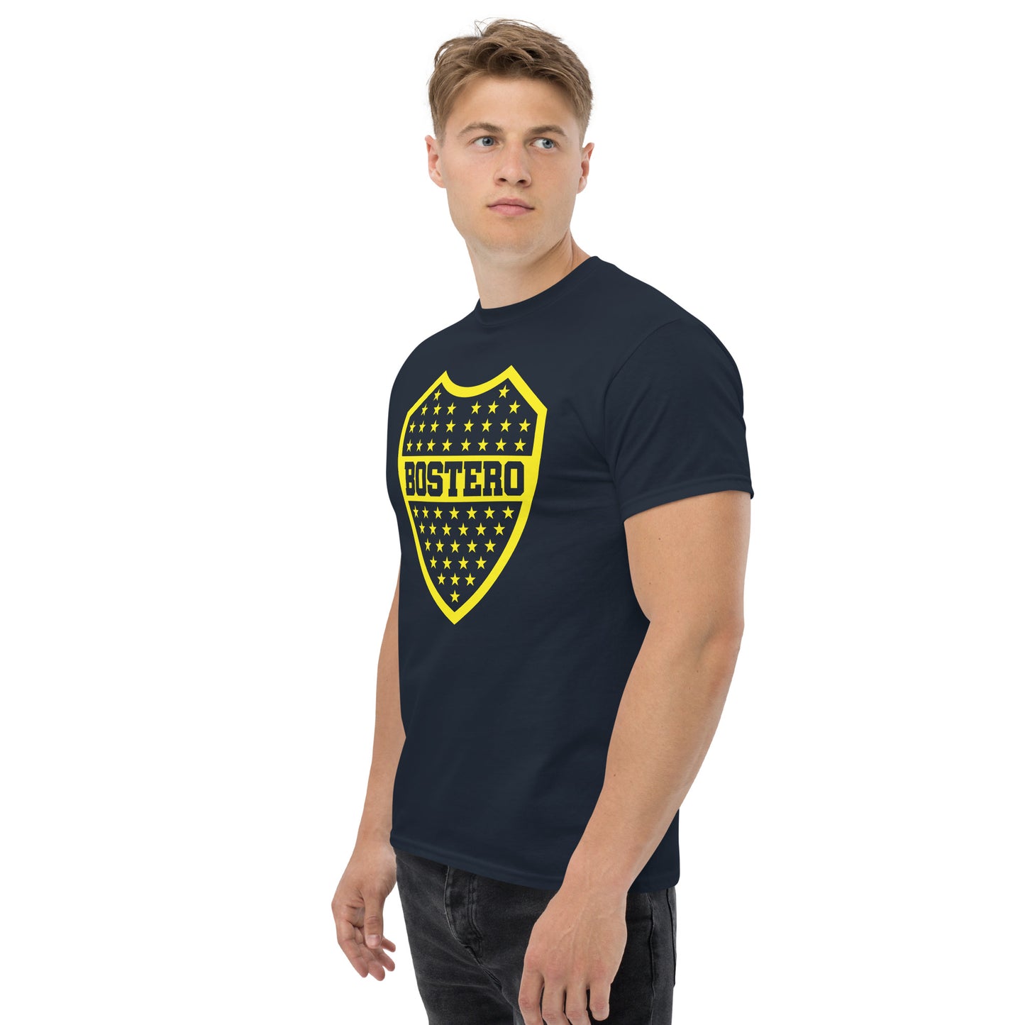 Club Atlético Boca Juniors. CABJ. Algodón 100%. Corte Unisex. Negra o azul. CAM1217.