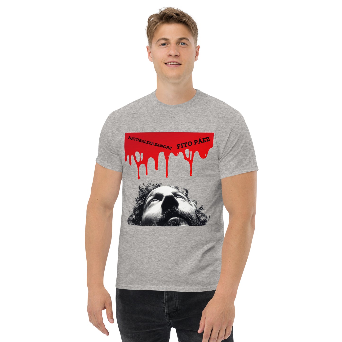 Fito Paez. Naturalez Sangre. Algodón 100%. Corte Unisex. CAM2811.