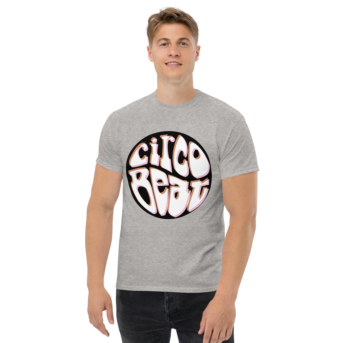 Fito Paez. Circo Beat. Algodón 100%. Corte Unisex. Gris. CAM2813.