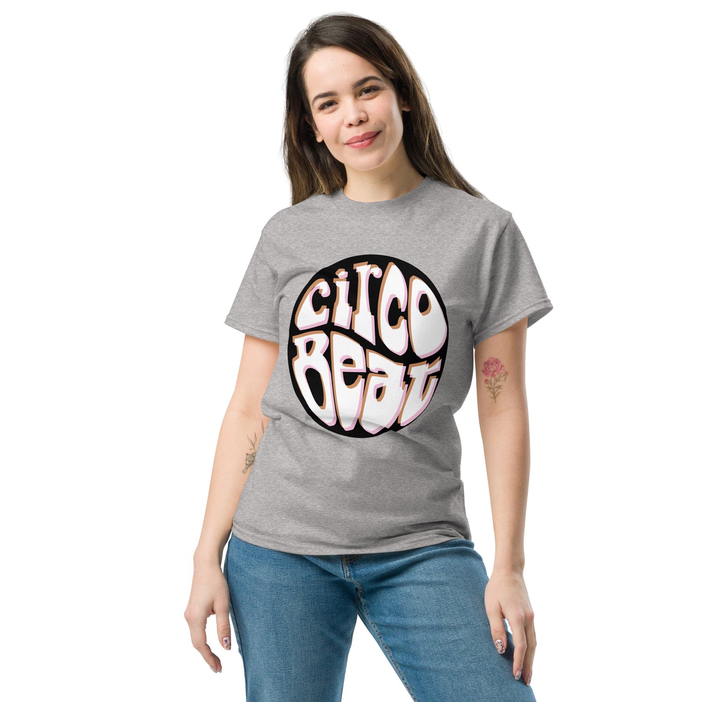 Fito Paez. Circo Beat. Algodón 100%. Corte Unisex. Gris. CAM2813.