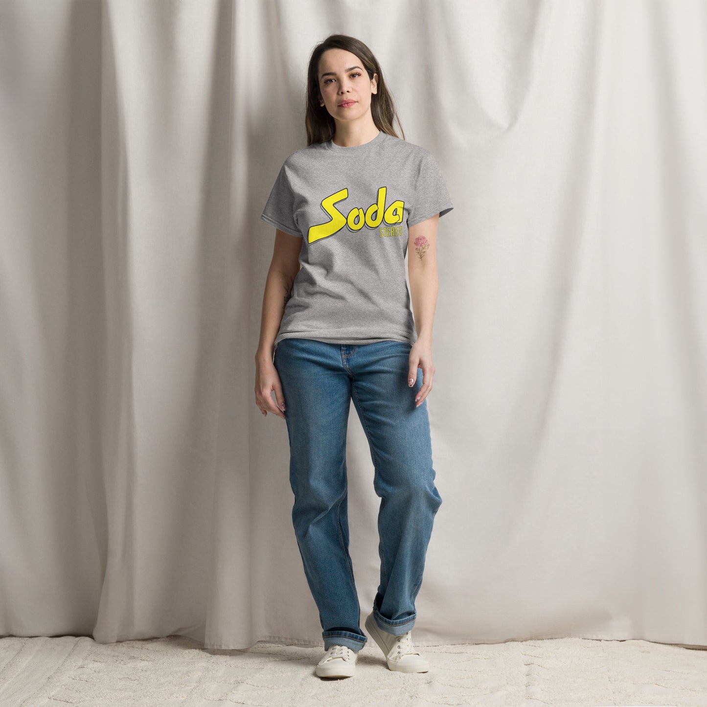 Soda Stereo. Argentina. Rock. Algodón 100%. Corte Unisex. CAM2728.