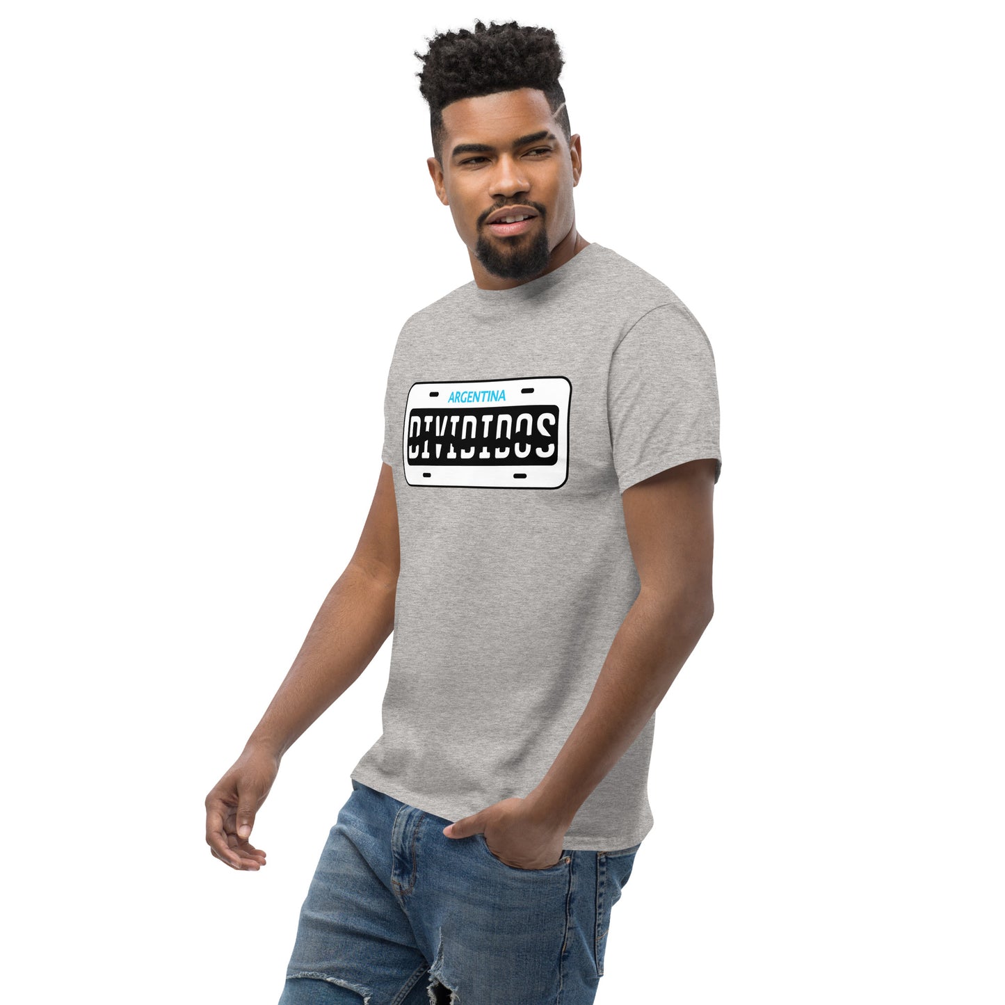 Divididos. Camiseta de Algodón 100% peinado. Corte Unisex. Opción 3. CAM3115.