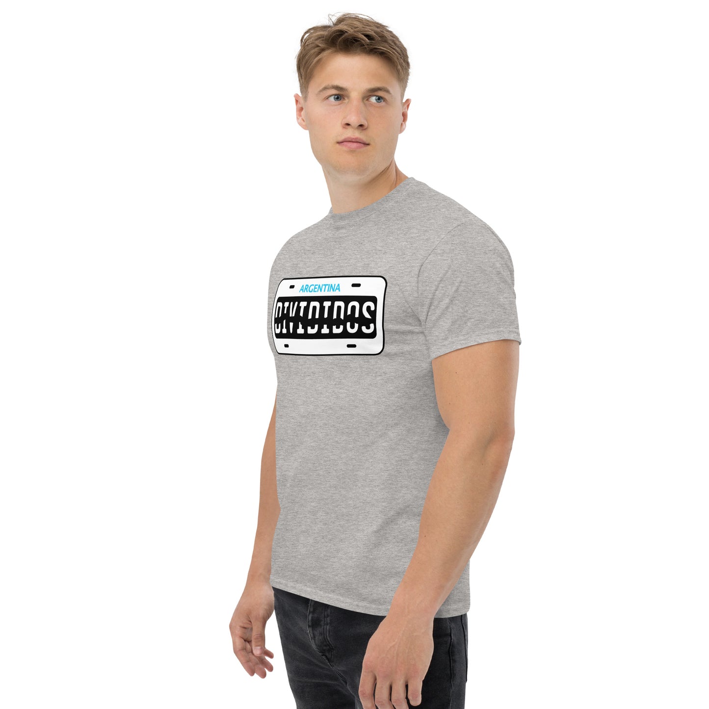 Divididos. Camiseta de Algodón 100% peinado. Corte Unisex. Opción 3. CAM3115.