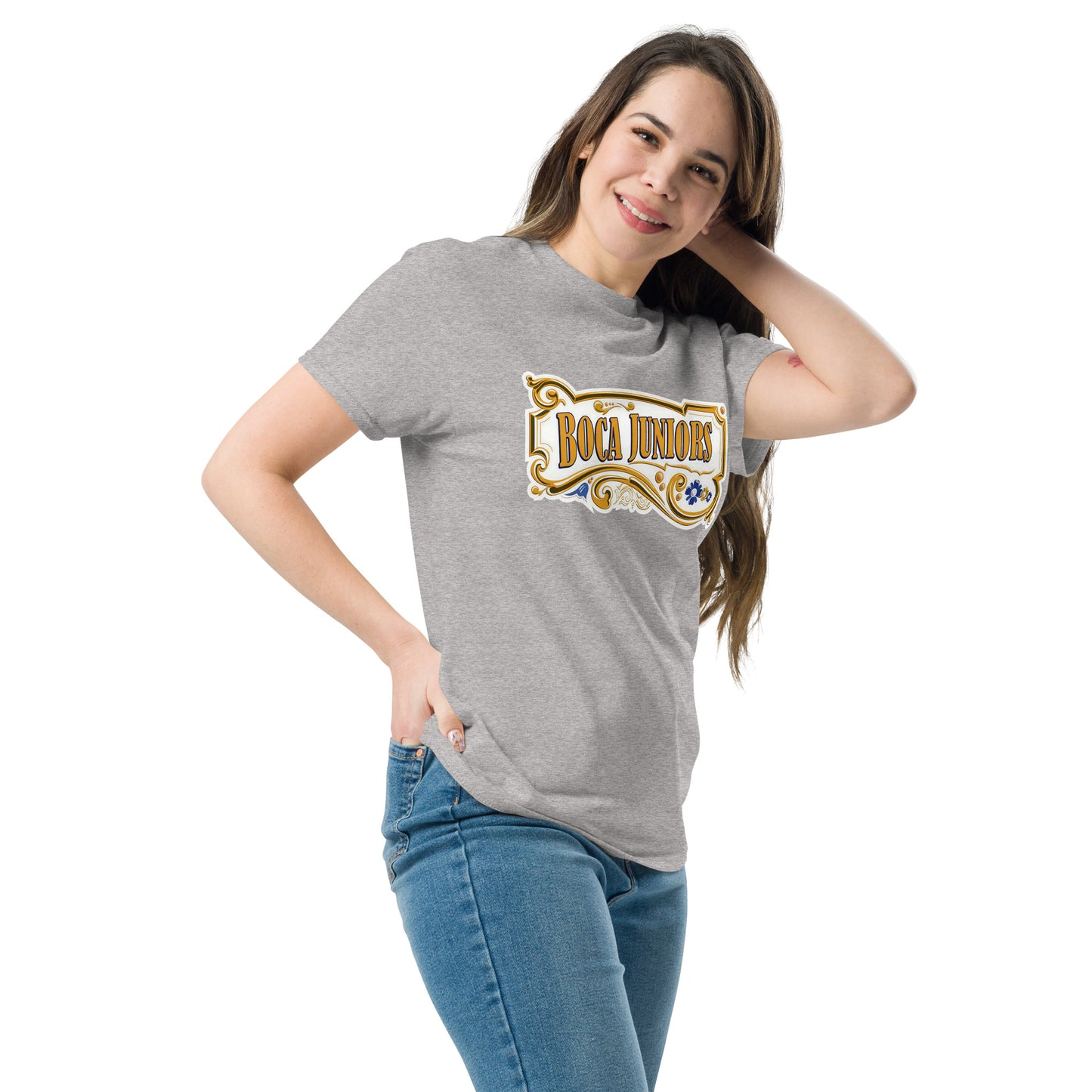 Club Atlético Boca Juniors. CABJ. Algodón 100%. Corte Unisex. CAM1214.