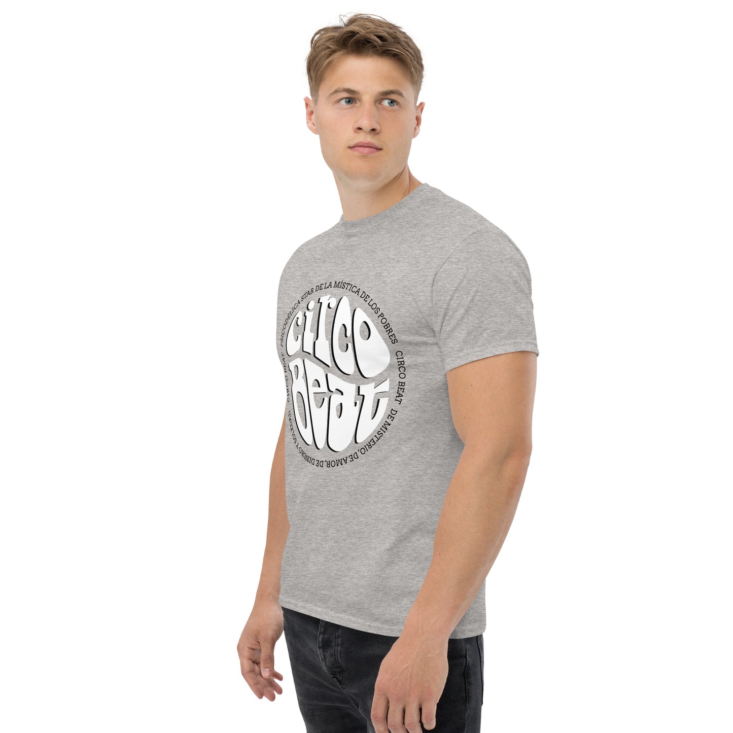 Fito Paez. Circo Beat. Algodón 100%. Corte Unisex. Gris. CAM2812.