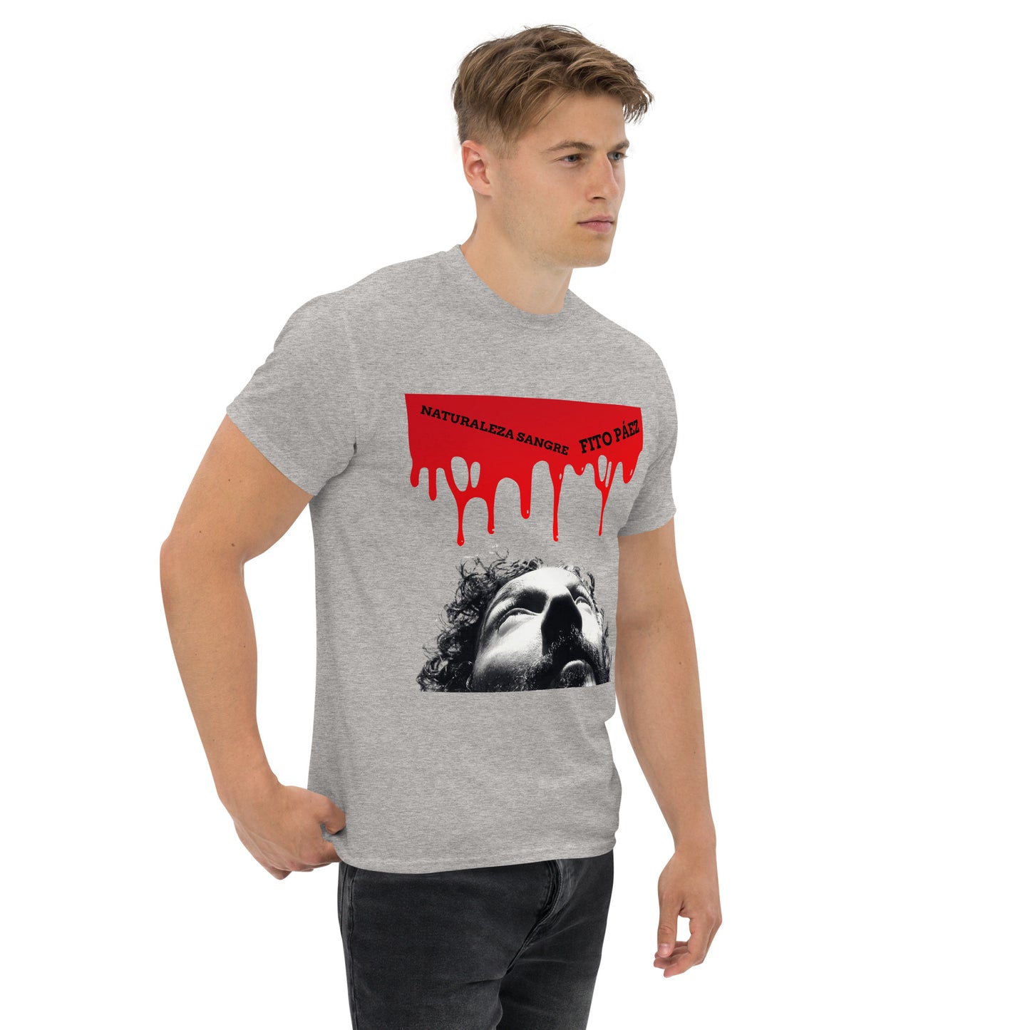 Fito Paez. Naturalez Sangre. Algodón 100%. Corte Unisex. CAM2811.