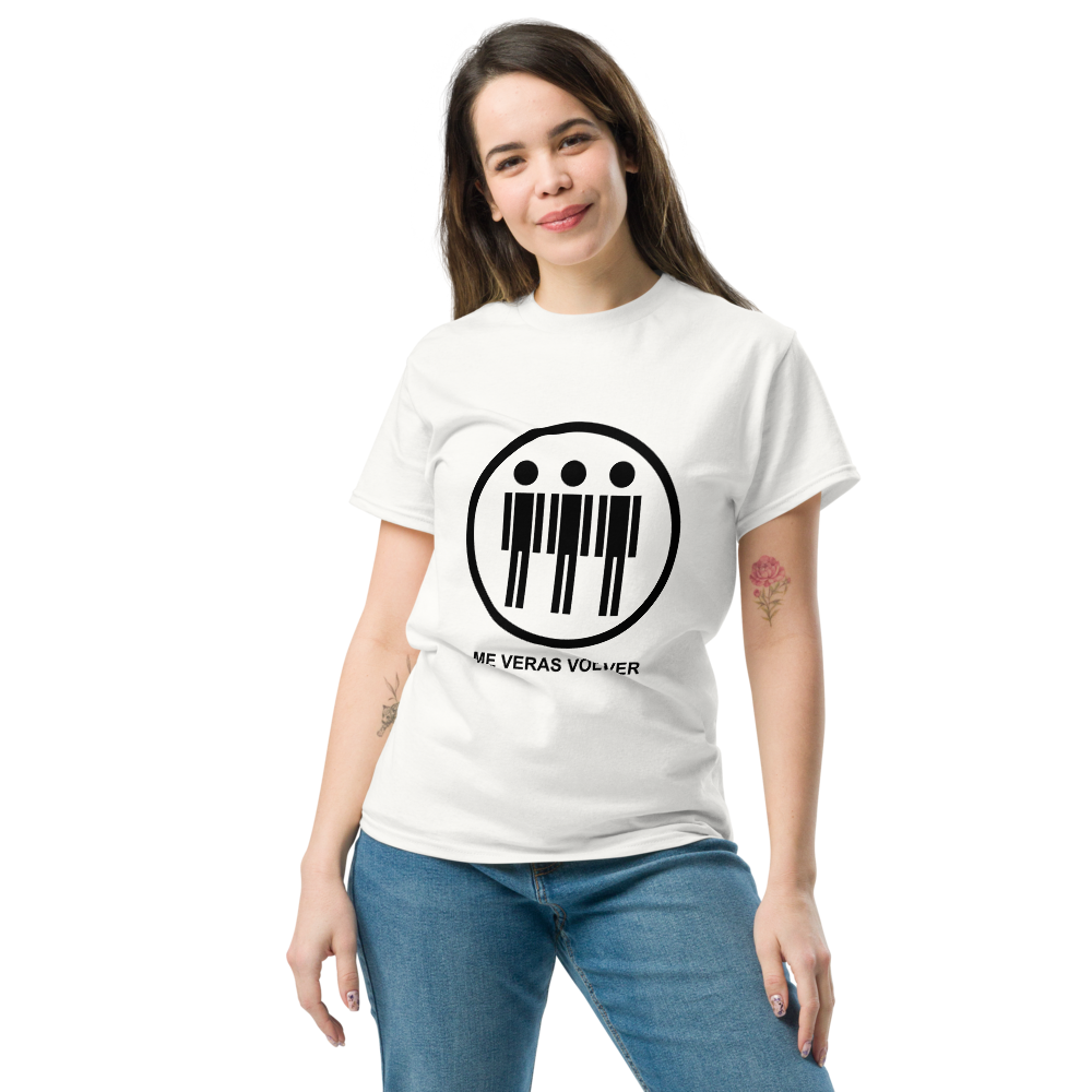 Soda Stereo. Algodón 100%. Corte Unisex. Blanca o gris. CAM2725.