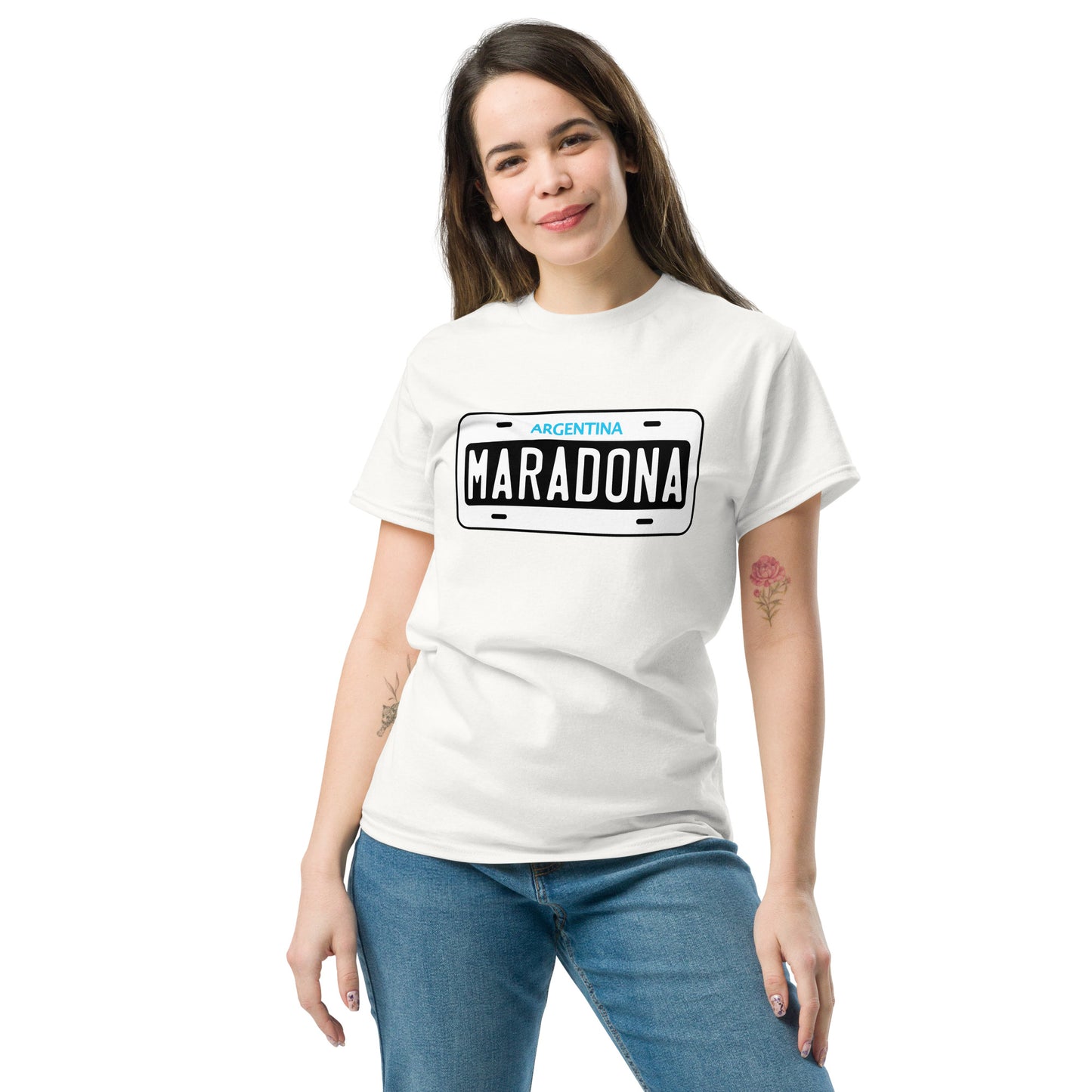 Diego Armando Maradona. Argentina. Algodón 100%. Corte Unisex. CAM3118.