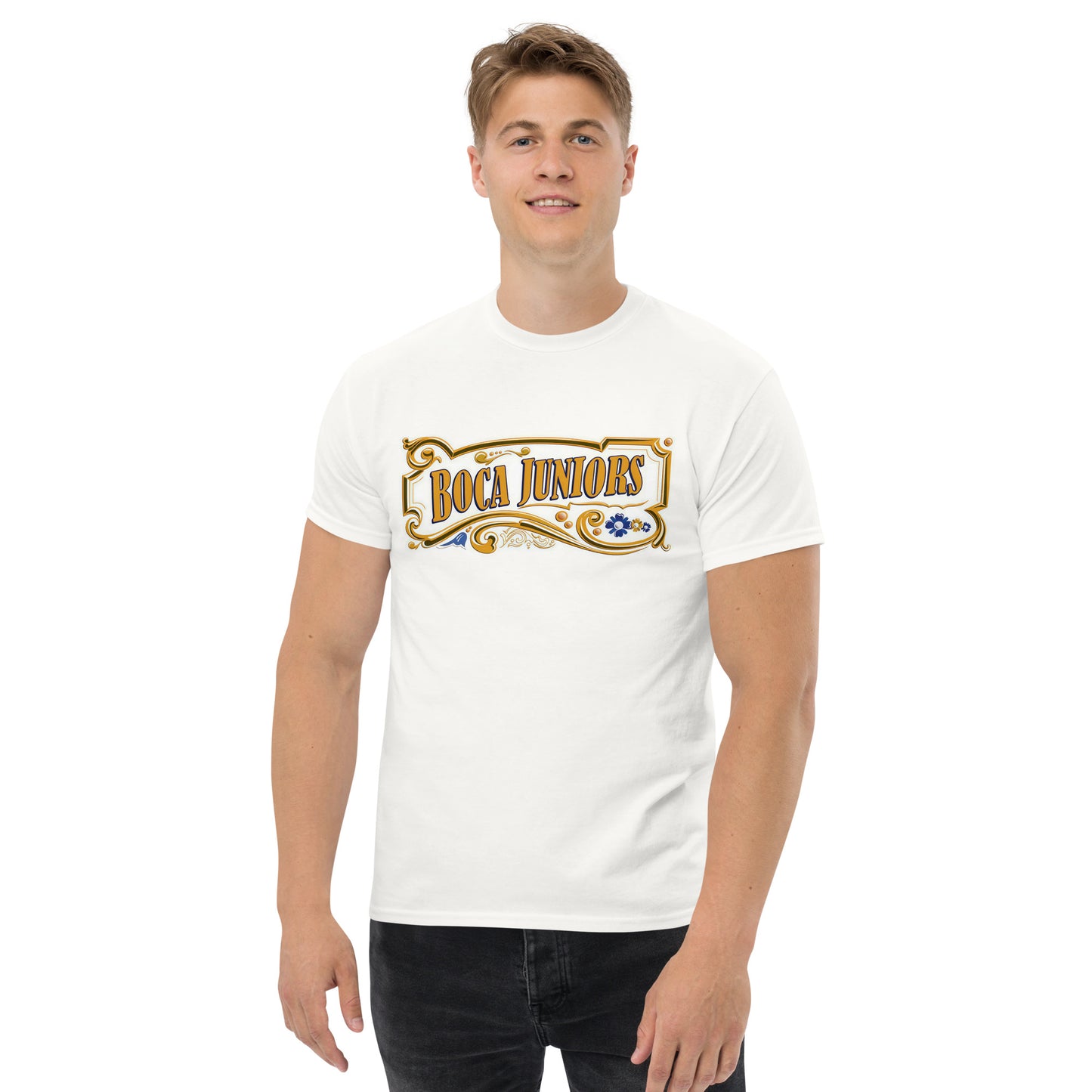 Club Atlético Boca Juniors. CABJ. Algodón 100%. Corte Unisex. CAM1214.