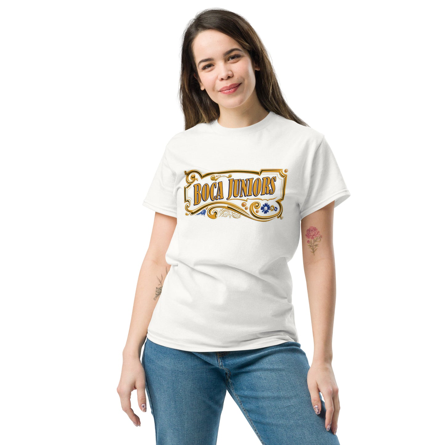 Club Atlético Boca Juniors. CABJ. Algodón 100%. Corte Unisex. CAM1214.