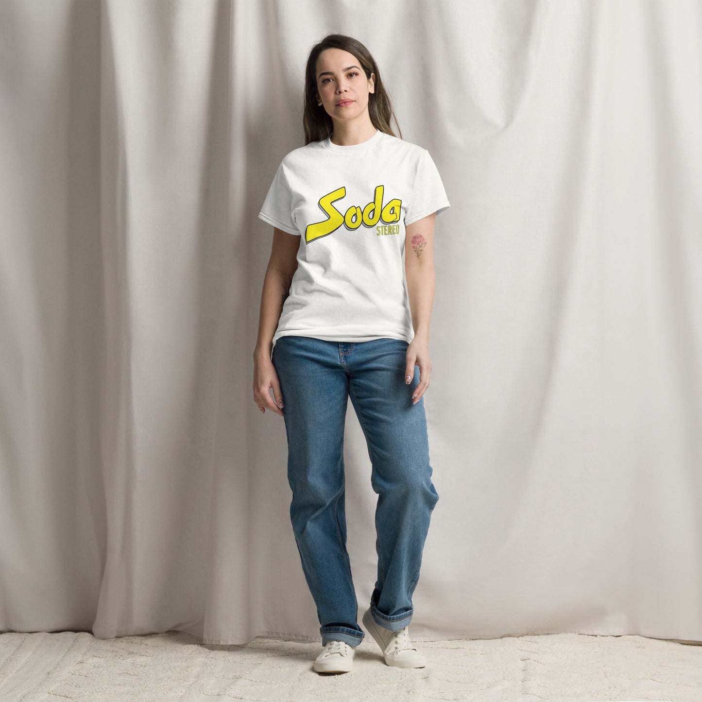 Soda Stereo. Argentina. Rock. Algodón 100%. Corte Unisex. CAM2728.