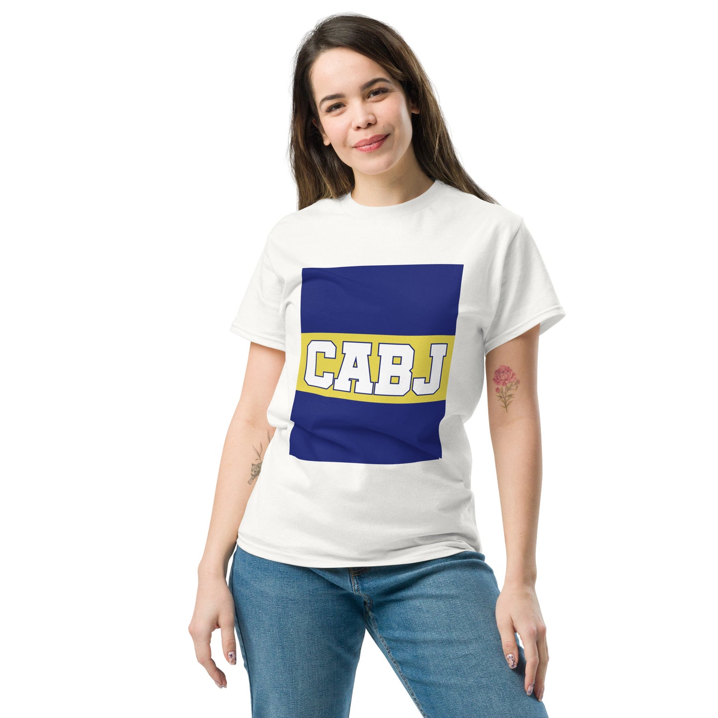 Club Atlético Boca Juniors. CABJ. Algodón 100%. Corte Unisex. CAM1220.