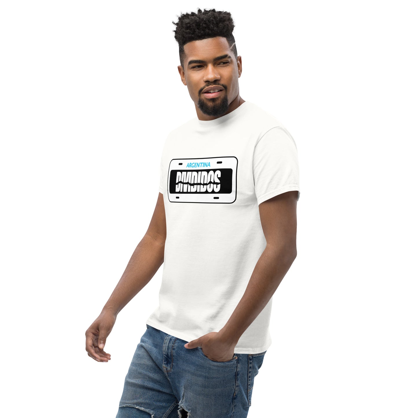 Divididos. Camiseta de Algodón 100% peinado. Corte Unisex. Opción 1. CAM3115.