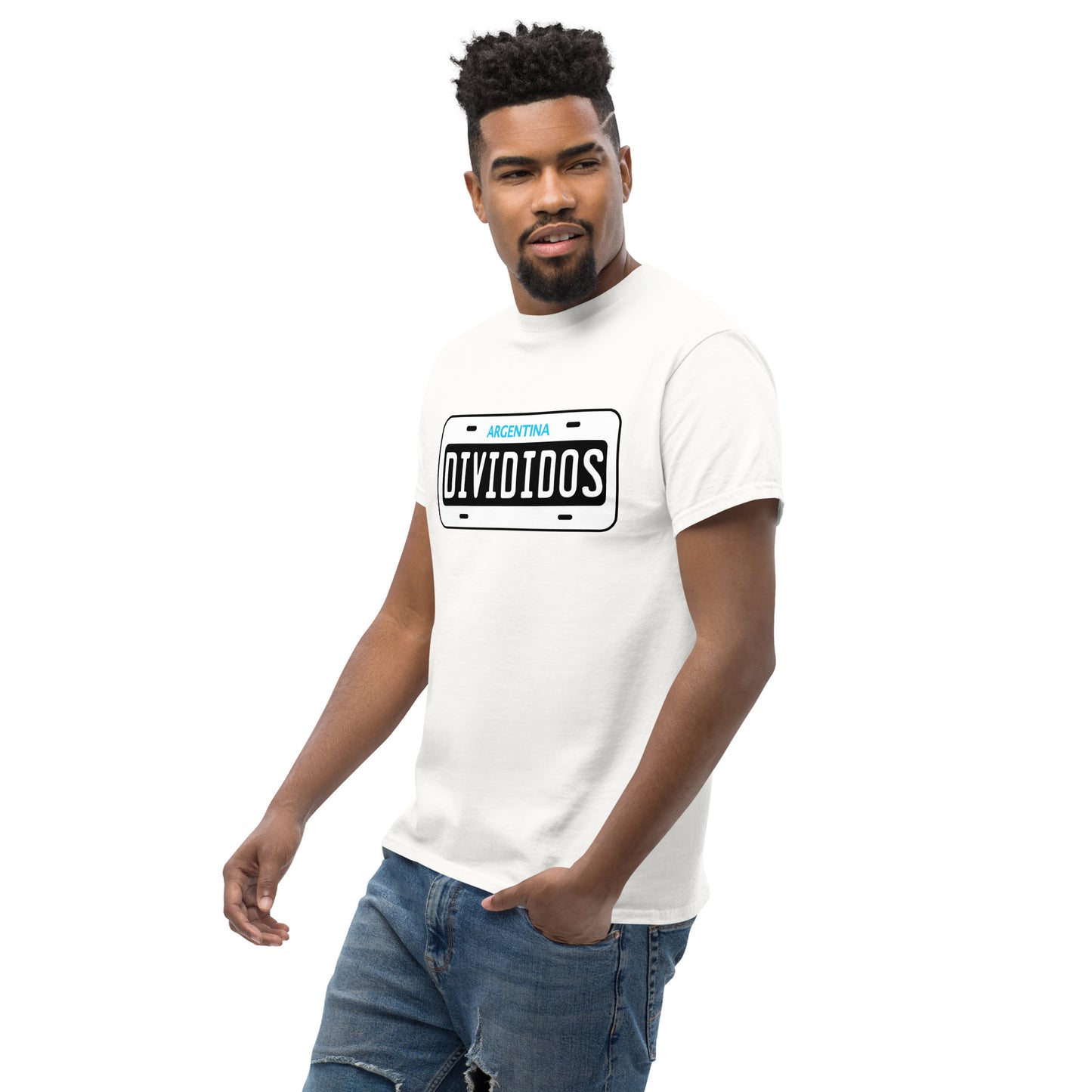 Divididos. Camiseta de Algodón 100% peinado. Corte Unisex. Opción 2. CAM3115.