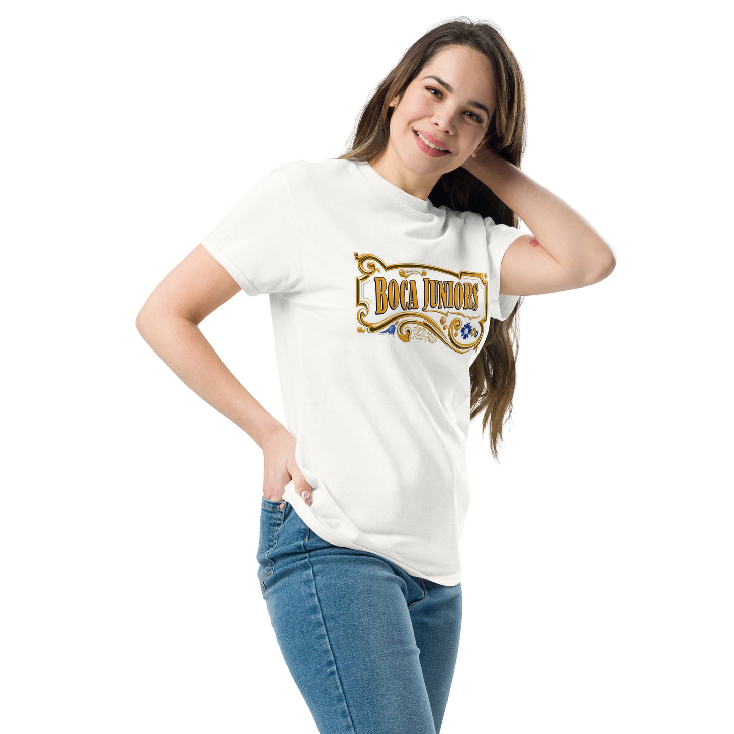 Club Atlético Boca Juniors. CABJ. Algodón 100%. Corte Unisex. CAM1214.