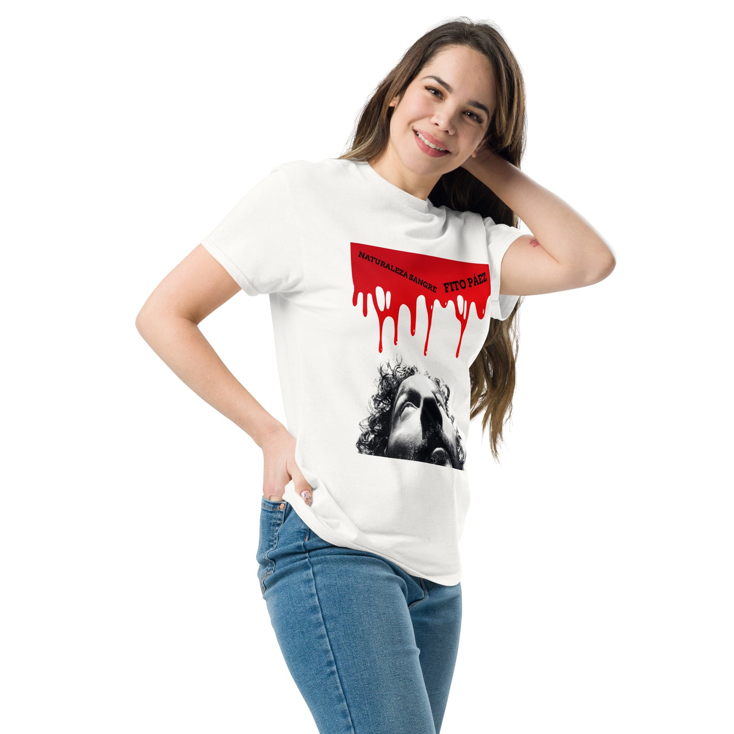 Fito Paez. Naturalez Sangre. Algodón 100%. Corte Unisex. CAM2811.