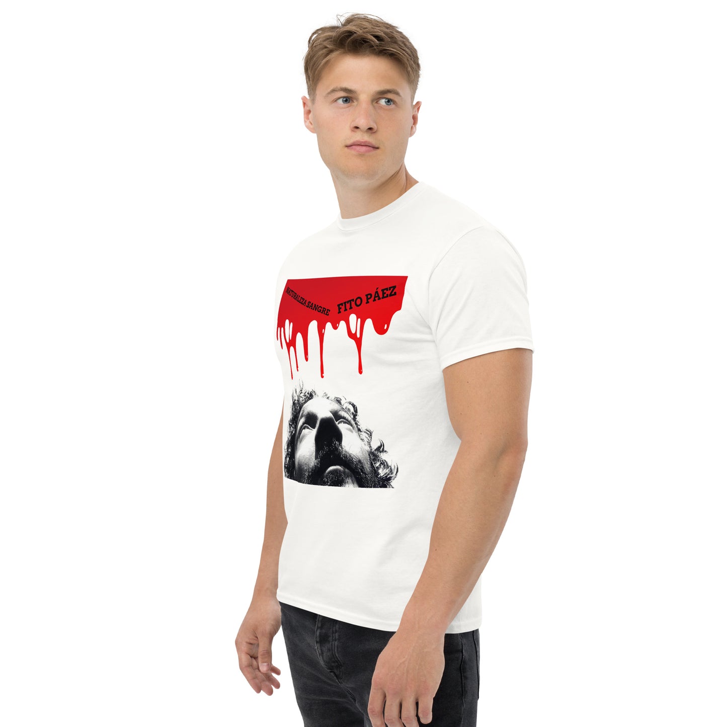Fito Paez. Naturalez Sangre. Algodón 100%. Corte Unisex. CAM2811.