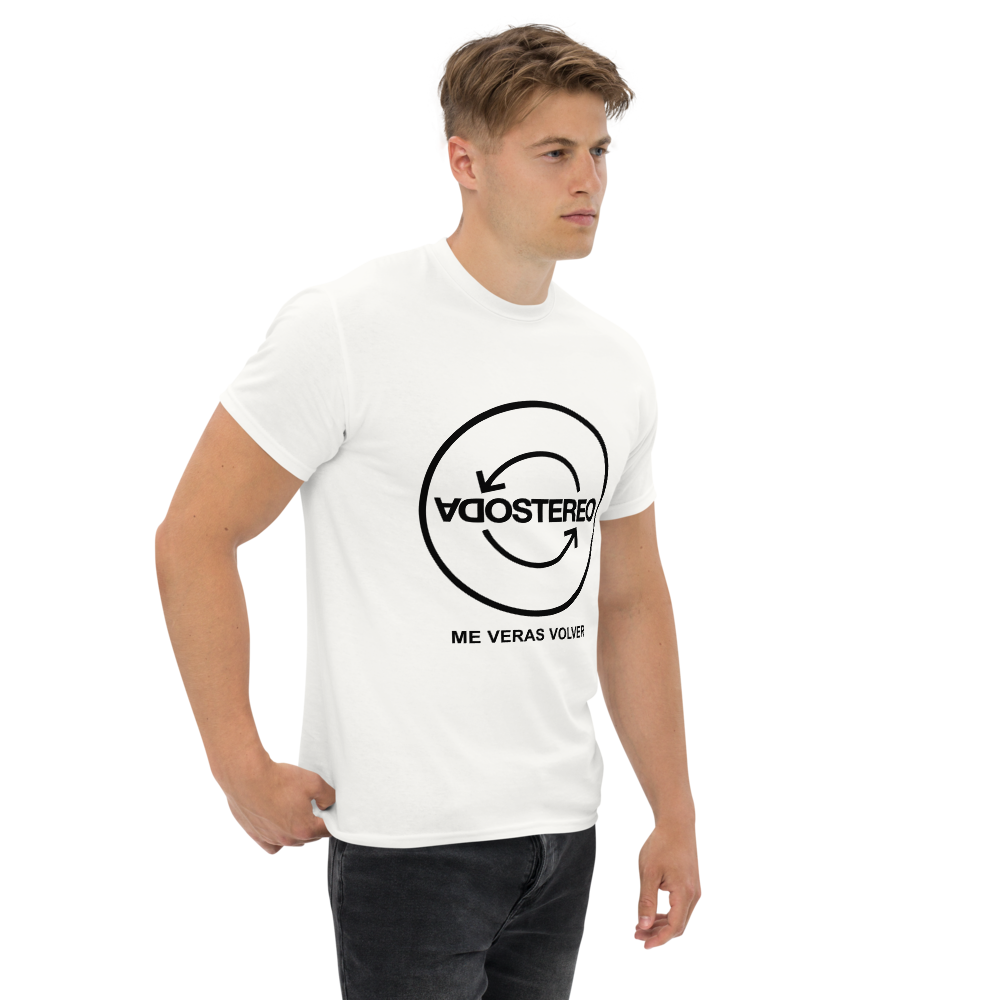 Soda Stereo. Algodón 100%. Corte Unisex. Opción 2. Blanca o gris. CAM2726.