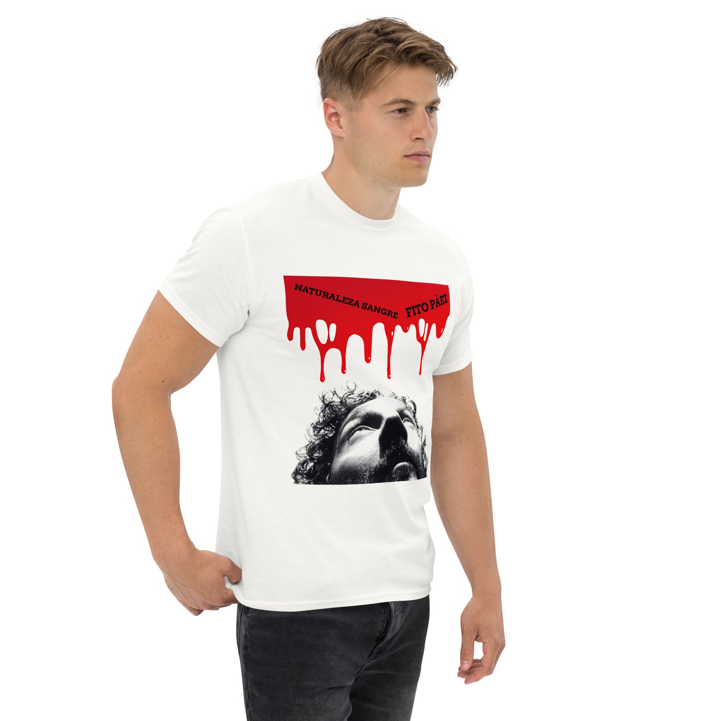 Fito Paez. Naturalez Sangre. Algodón 100%. Corte Unisex. CAM2811.