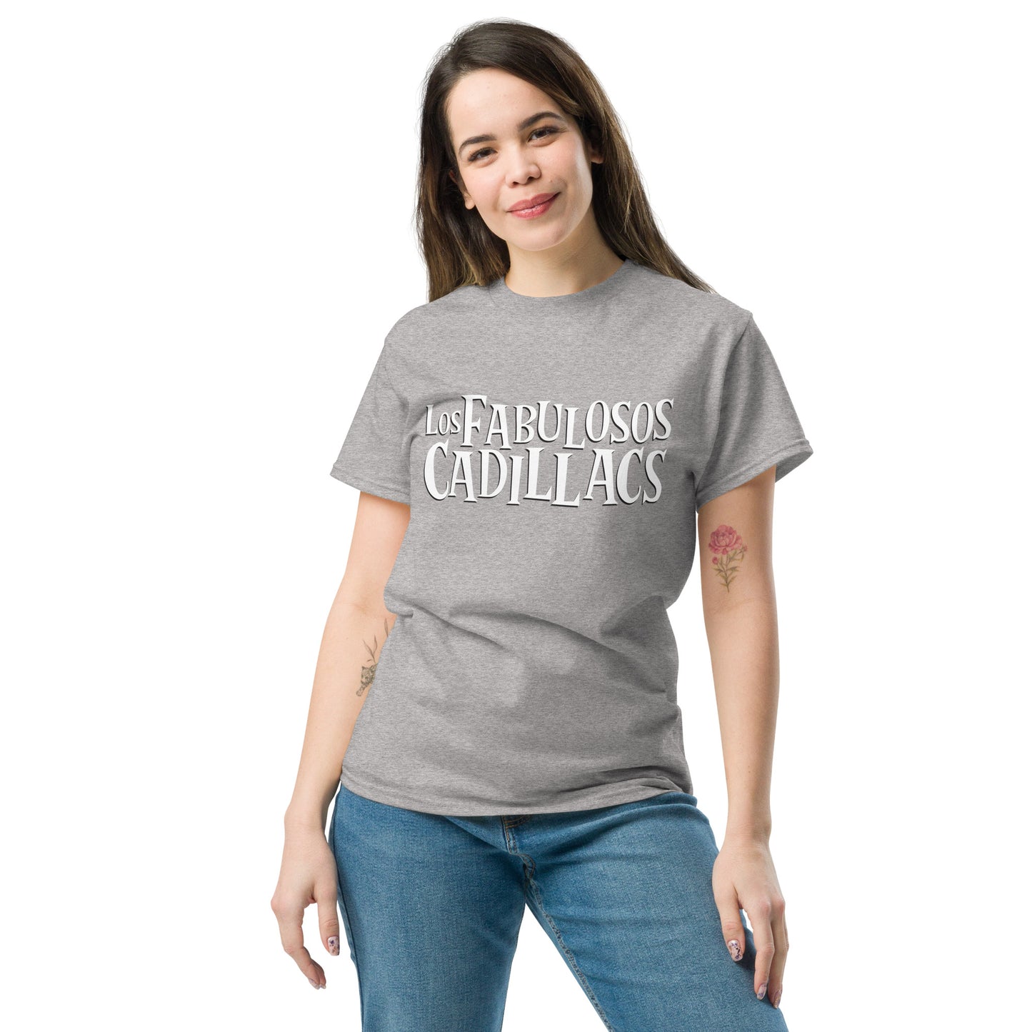 Los Fabulosos Cadillacs. Argentina. Algodón 100%. Corte Unisex. Gris. CAM2608.