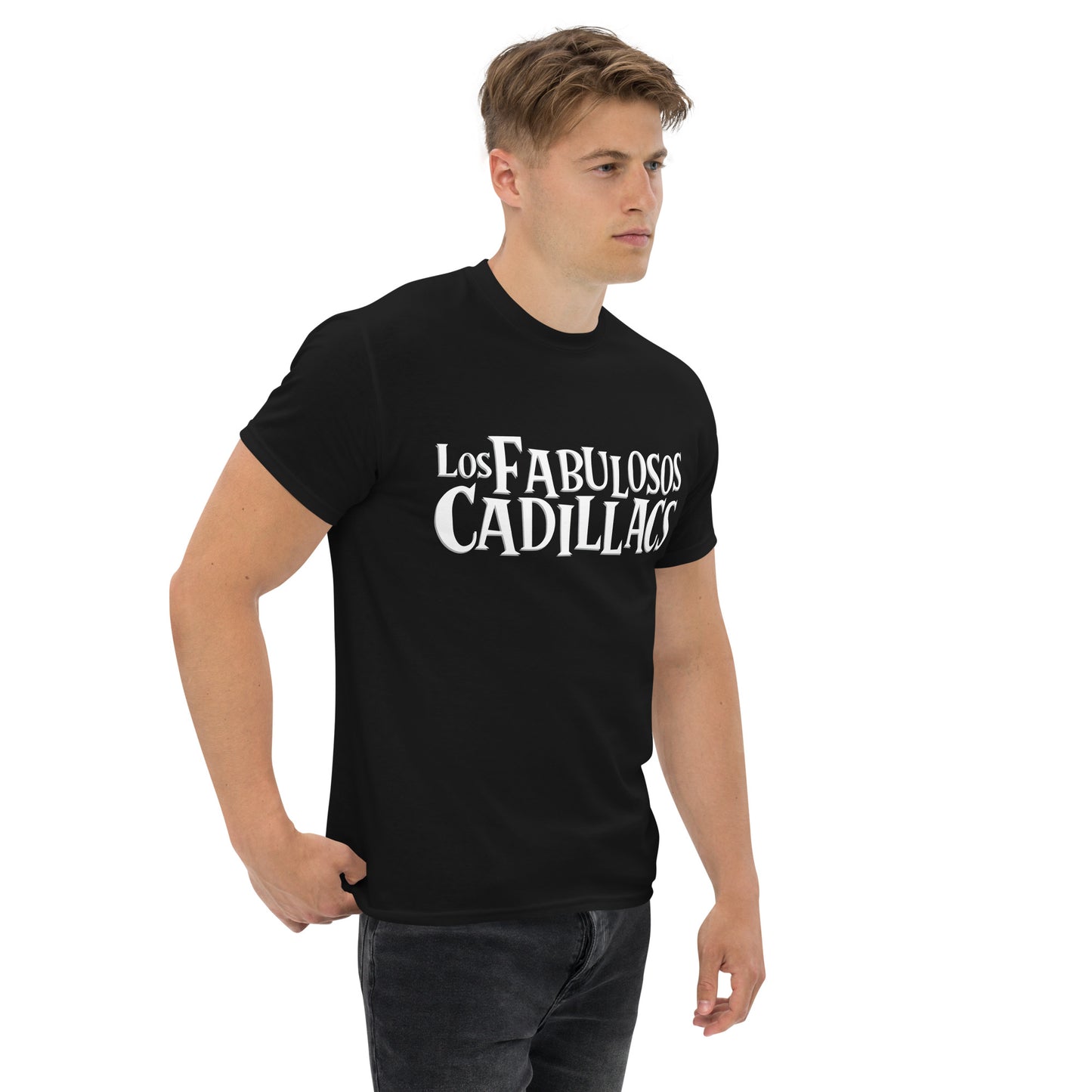 Los Fabulosos Cadillacs. Argentina. Algodón 100%. Corte Unisex. Negra. CAM2608.