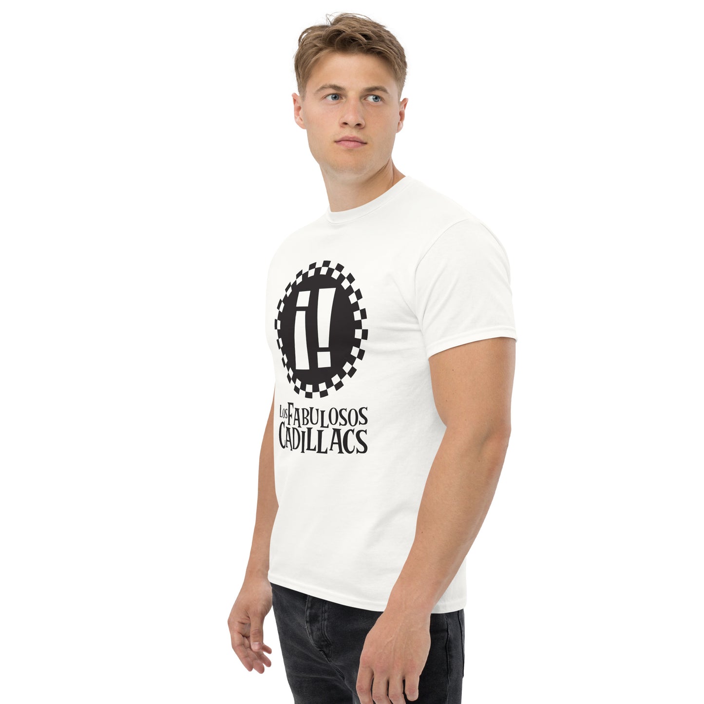 Los Fabulosos Cadillacs. Argentina. Algodón 100%. Corte Unisex. Blanca. CAM2609.