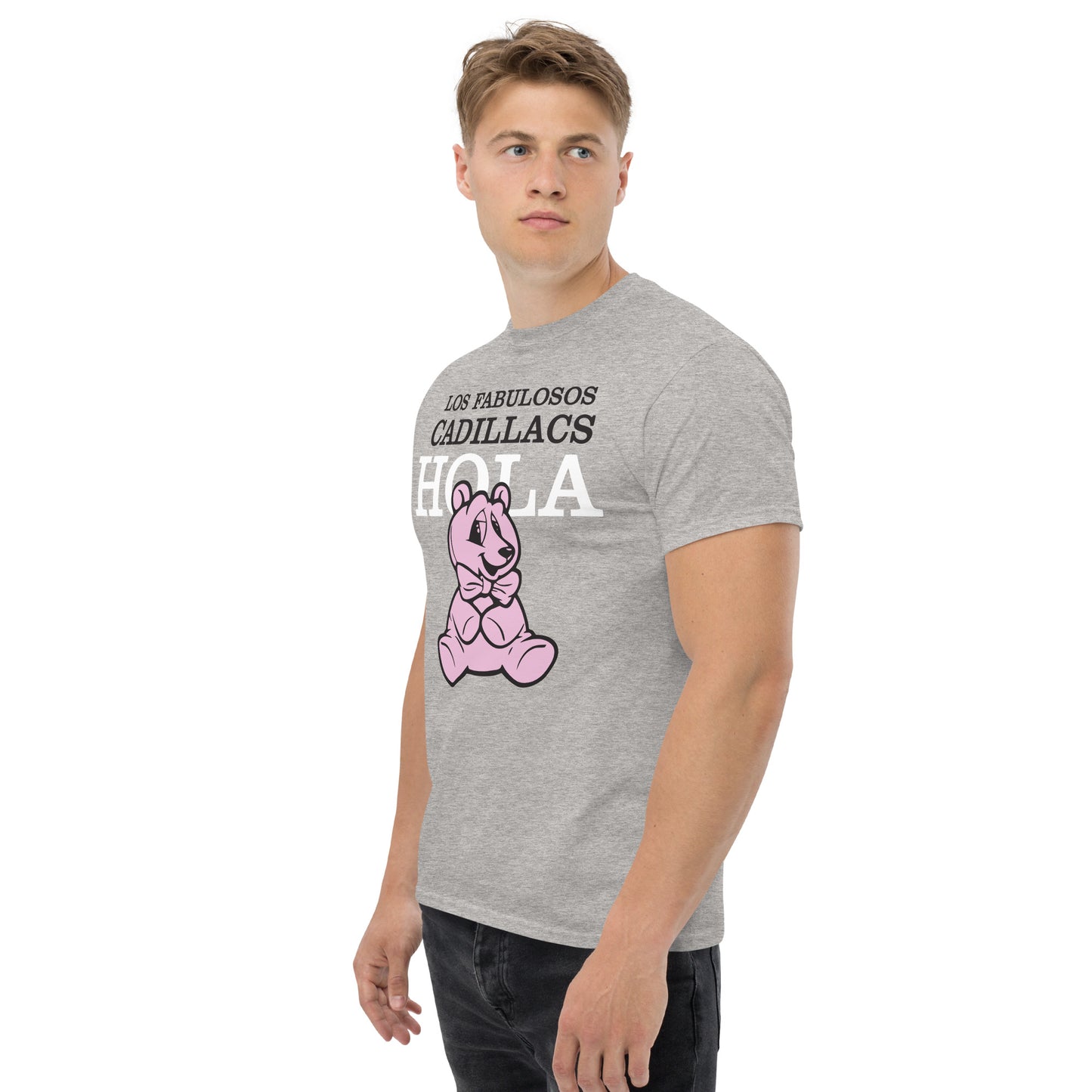 Los Fabulosos Cadillacs. Argentina. Algodón 100%. Corte Unisex. Gris. CAM2613.