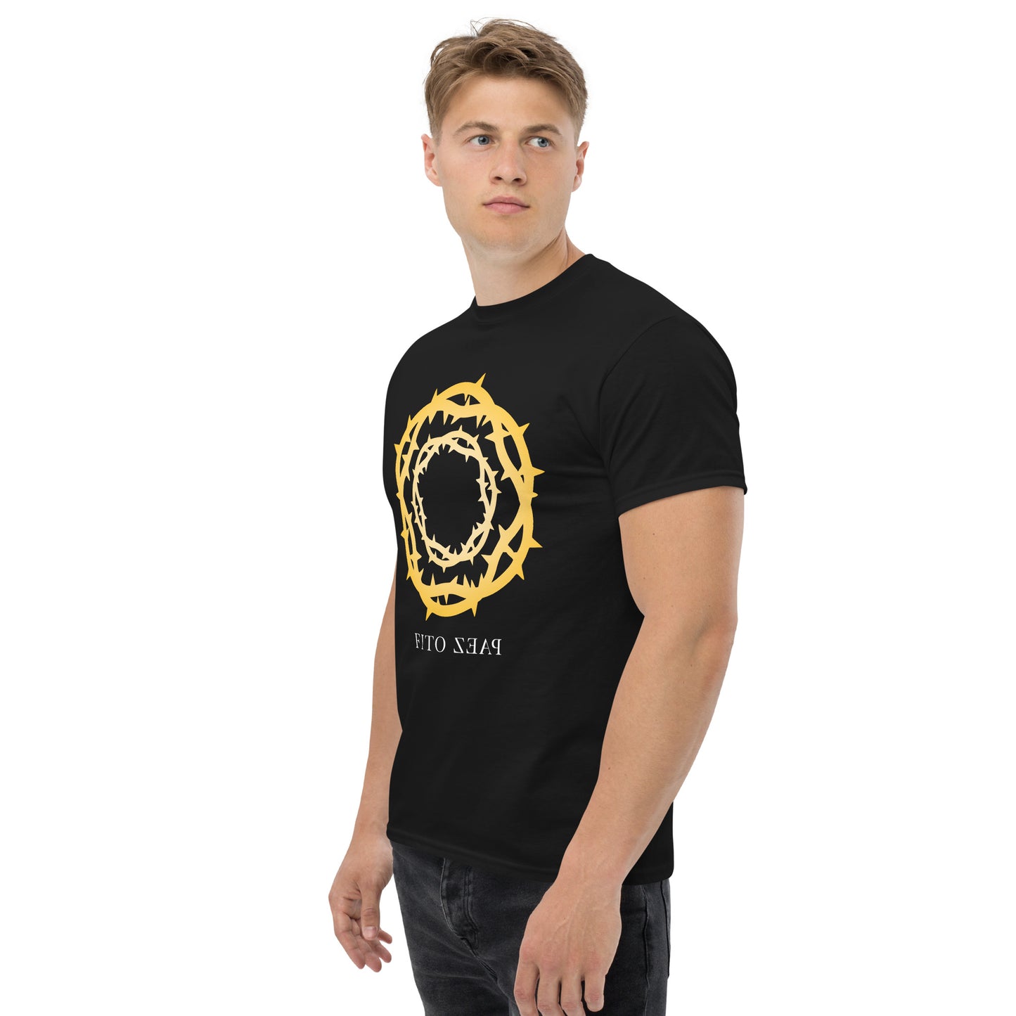 Fito Paez. El Sacrificio. Algodón 100%. Corte Unisex. Negra. CAM2816.