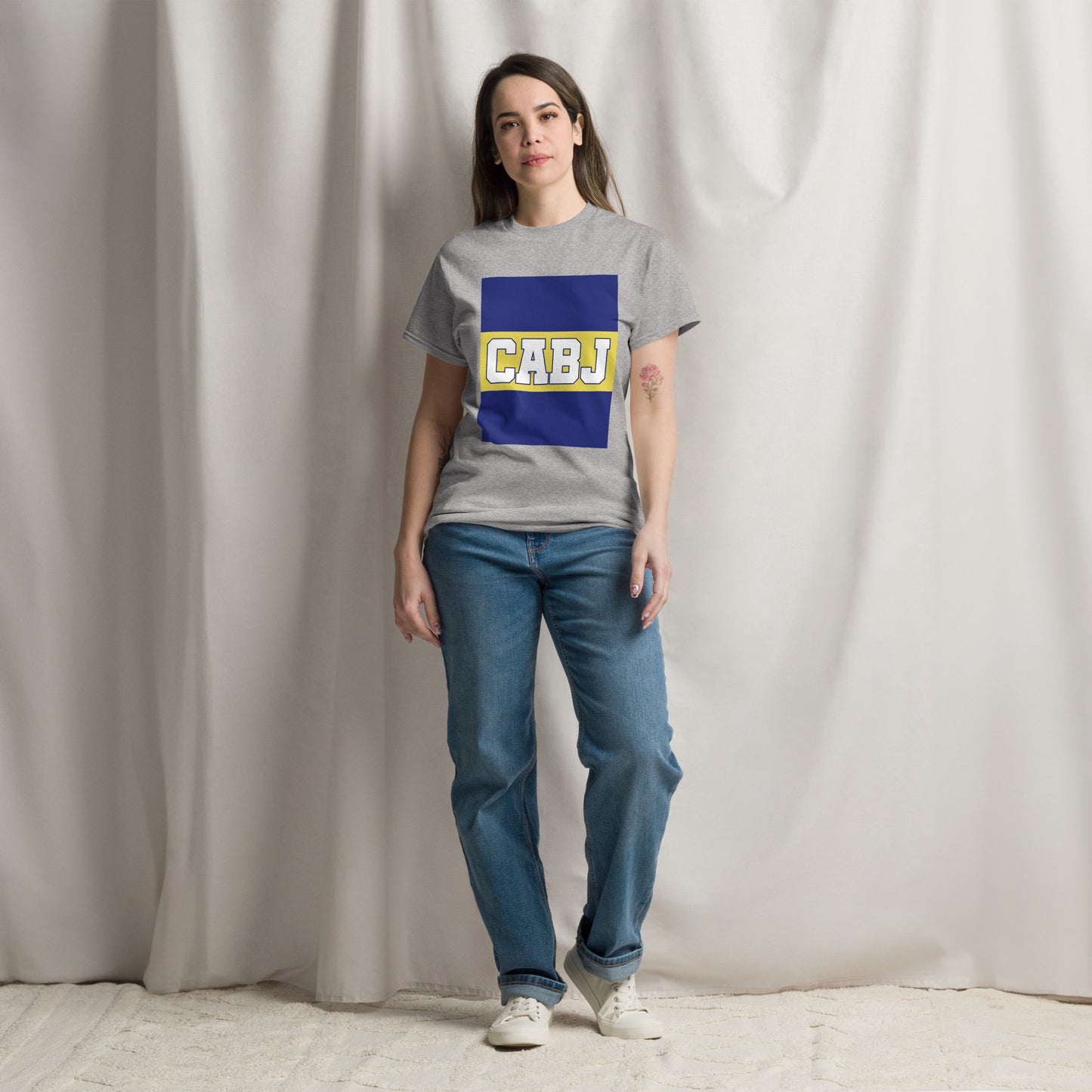 Club Atlético Boca Juniors. CABJ. Algodón 100%. Corte Unisex. CAM1220.