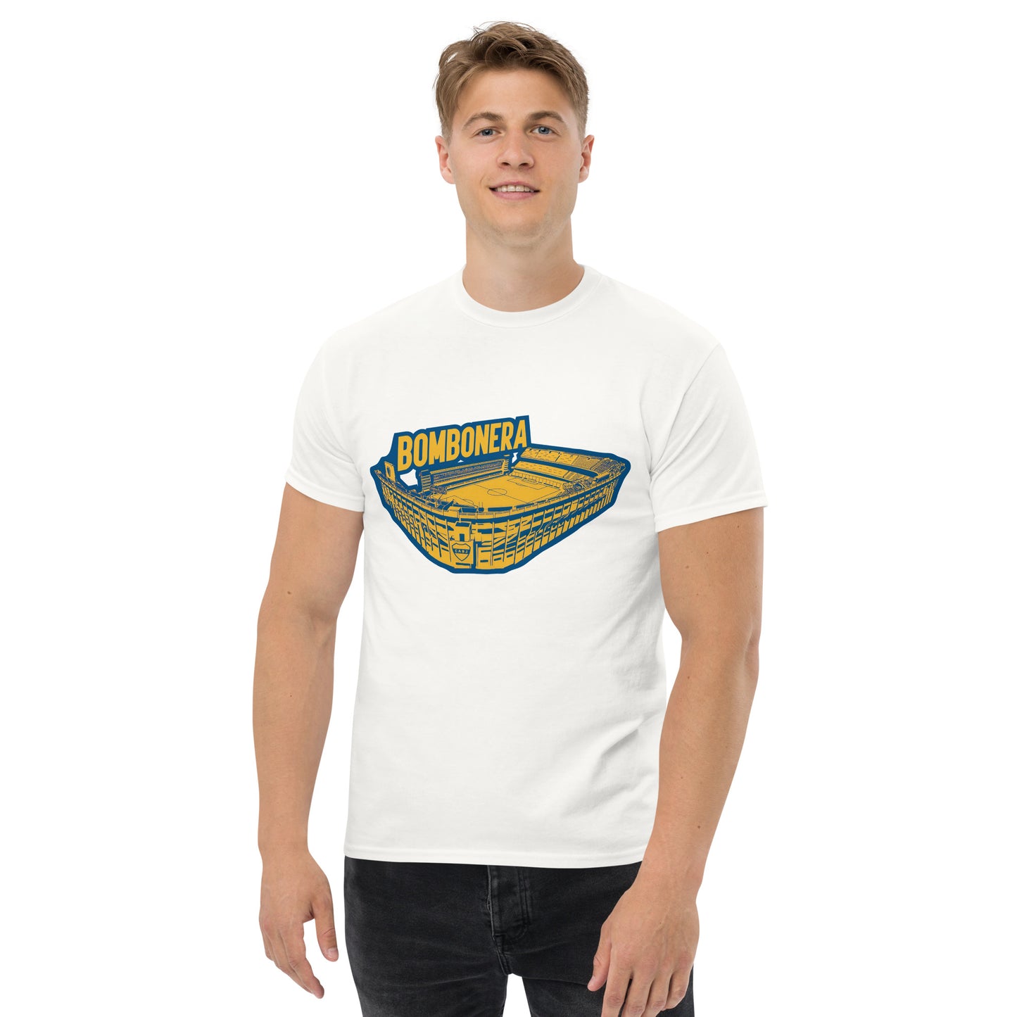 Club Atlético Boca Juniors. CABJ. Algodón 100%. Corte Unisex. CAM1213.