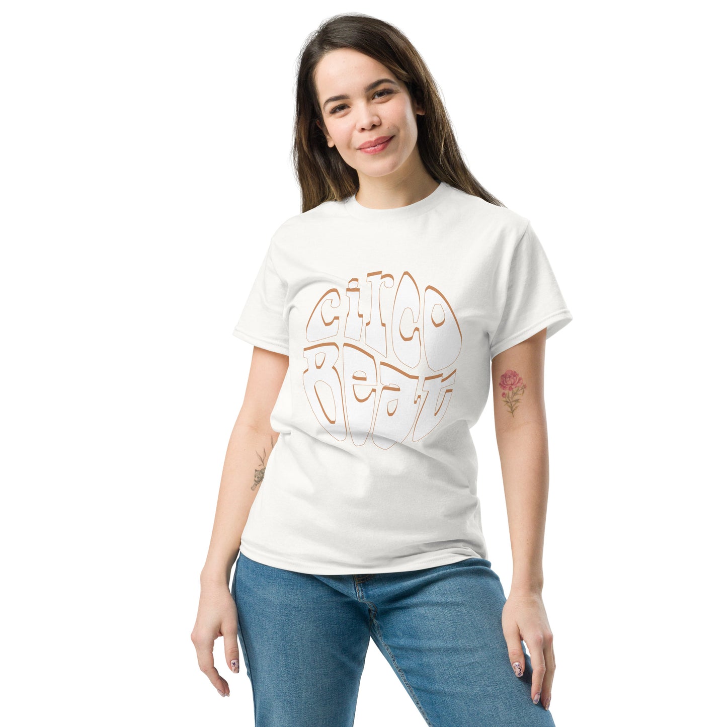 Fito Paez. Circo Beat. Algodón 100%. Corte Unisex. Blanca. CAM2813.