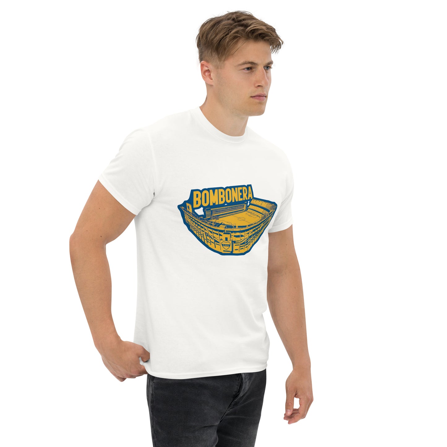 Club Atlético Boca Juniors. CABJ. Algodón 100%. Corte Unisex. CAM1213.